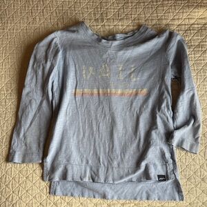 VAIL Blue Kids Long Sleeve Shirt